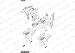 50A - UNDER COWL COVER (GSX-R1000K8 E02,E19,U2E19,E24,E51,P37)