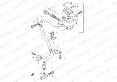 51 - FRONT MASTER CYLINDER (MODEL V/W/X)