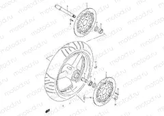 51 - FRONT WHEEL