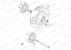 51 - FRONT WHEEL