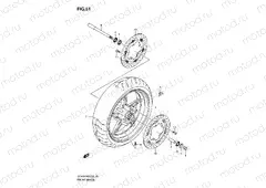 51 - FRONT WHEEL (SFV650K9/UK9/L0/UL0)
