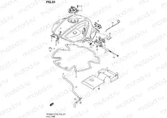 51 - FUEL TANK (SFV650L3 E33)
