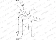 51 - HANDLEBAR (MODEL K6/K7/K8)