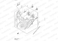 51 - HEADLAMP (DL650L1 E02)