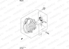 51 - HEADLAMP (GSF650UL2 E21)