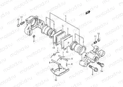 51 - REAR CALIPER (MODEL M/N)