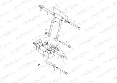 51 - REAR CUSHION LEVER