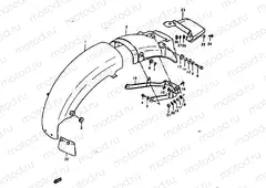 51 - REAR FENDER