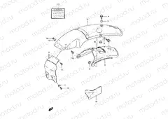 51 - REAR FENDER (MODEL L,MODEL R E01)