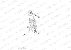 51 - REAR SHOCK ABSORBER