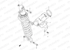 51 - REAR SHOCK ABSORBER