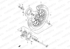 51 - REAR WHEEL