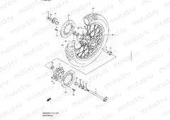 51 - REAR WHEEL
