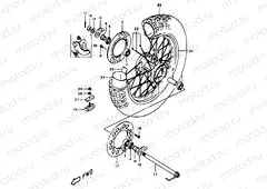 51 - REAR WHEEL