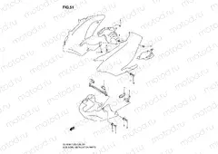 51 - SIDE COWL INSTALLATION PARTS