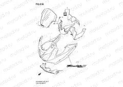 51A - COWLING (GSF1250SK8/SAK8)