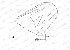 51A - SEAT TAIL BOX (GSX-R600K5/U2K5/U3K5)