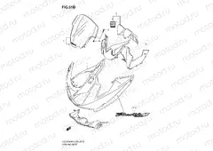 51B - COWLING (GSF1250SK9/SAK9)