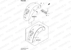 51B - REAR FENDER (MODEL L0)