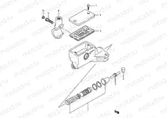52 - CLUTCH CYLINDER (SEE NOTE)