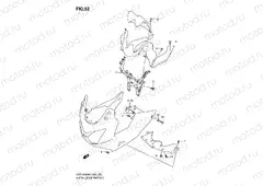 52 - COWLING INSTALLATION PARTS (GSF1250S/SA)