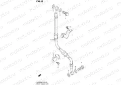 52 - FRONT BRAKE HOSE