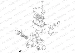 52 - FRONT MASTER CYLINDER (MODEL Z/D/K)