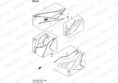 52 - FUEL TANK COVER