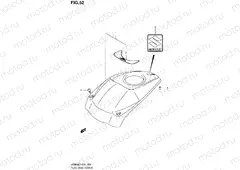 52 - FUEL TANK COVER
