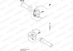 52 - HANDLE SWITCH (DR-Z400SL3 E03)