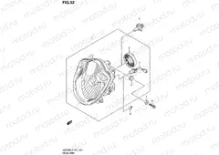 52 - HEADLAMP (GSF650AL2 E21)