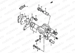 52 - REAR CALIPERS (MODEL J)