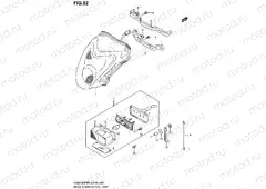 52 - REAR COMBINATION LAMP (GSX1300RAL3 E19)
