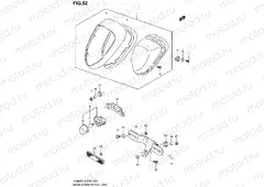 52 - REAR COMBINATION LAMP (VL800BL4 E02)