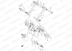 52 - REAR CUSHION LEVER