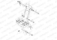 52 - REAR CUSHION LEVER