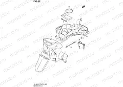 52 - REAR FENDER