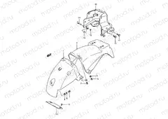 52 - REAR FENDER