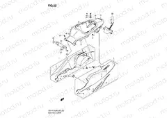 52 - SEAT TAIL COVER (MODEL K6)