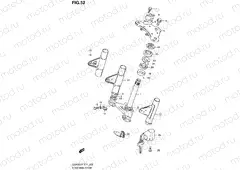 52 - STEERING STEM (SEE NOTE)
