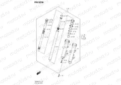 521A - FRONT FORK DAMPER (SV650A,SV650AU)