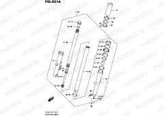 521A - FRONT FORK DAMPER (VL800L5 E02)