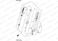 523A - LH FRONT FORK DAMPER