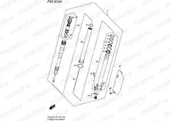 523A - LH FRONT FORK DAMPER
