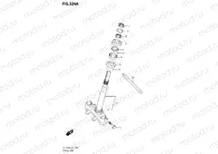 524A - STEERING STEM