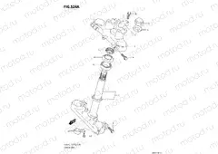 524A - STEERING STEM