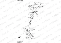 524A - STEERING STEM