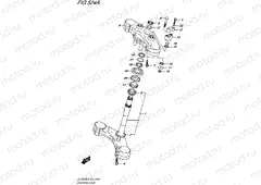 524A - STEERING STEM (DL1000AL8 E21)