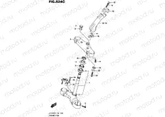 524C - STEERING STEM (VZR1800UFL5 E19)