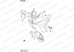 52C - FRONT LEG SHIELD (MODEL AN650L0)